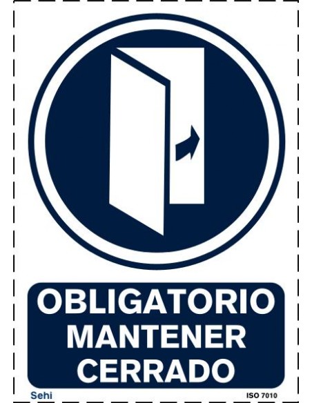 OBLIGATORIO MANTENER CERRADO