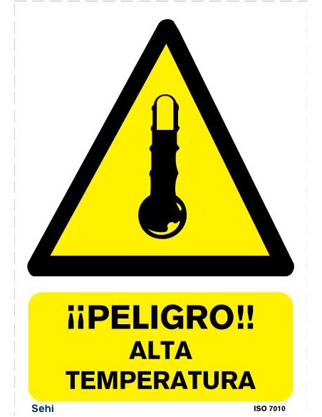 PELIGRO ALTA TEMPERATURA