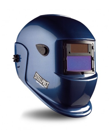 Pantalla de soldar electrónica tono variable (4/9 -13). Color azul.
