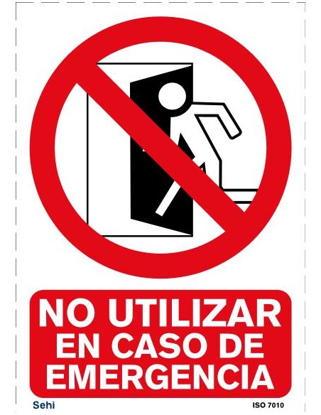 NO UTILIZAR EN CASO DE EMERGENCIA