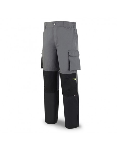 PANTALON MULTIBOLSILLOS GRIS/NEGRO 588PTGNE