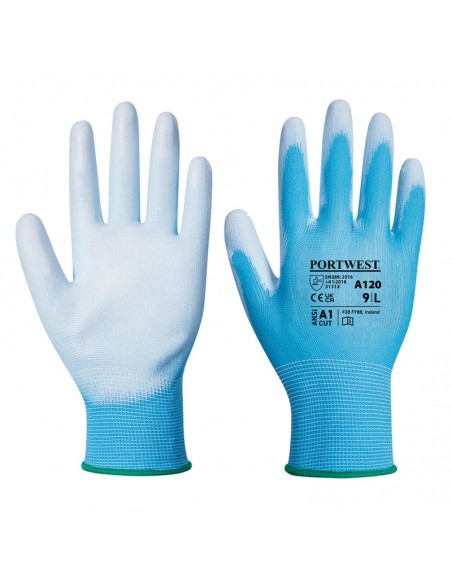 GUANTE NYLON CON PALMA PU A120