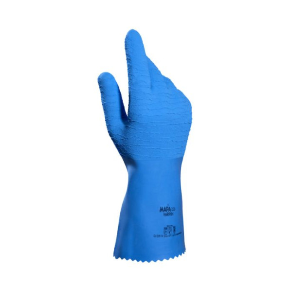 GUANTE TERMICO LATEX HARPON 326 AZUL