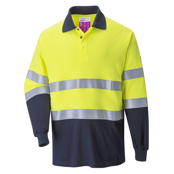 POLO MANGA LARGA IGNIFUGO Y ANTIESTATICO FR74