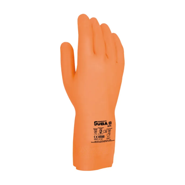 GUANTE NEOPRENO NARANJA 321C