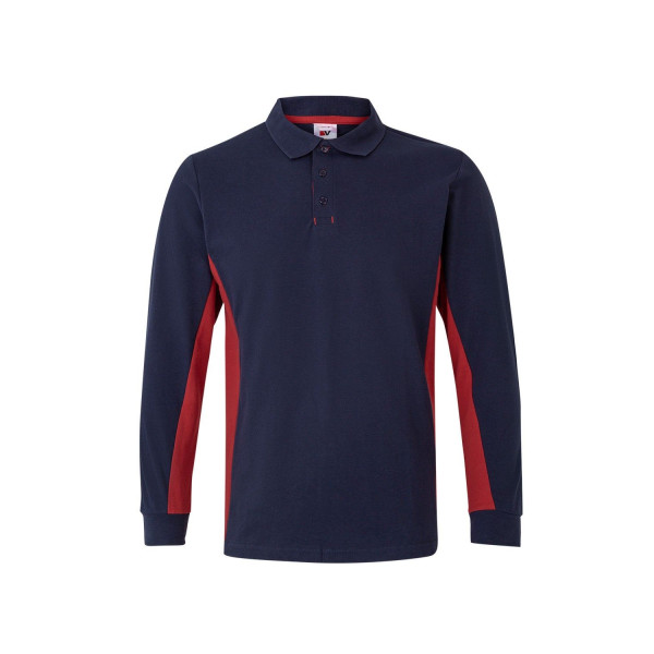 POLO BICOLOR MANGA LARGA 105514