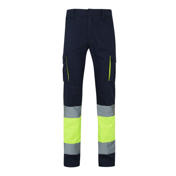 PANTALON ALGODON ALTA VISIBILIDAD MULTIBOLSILLOS 303007