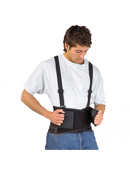 FAJA LUMBAR CON TIRANTES PW80