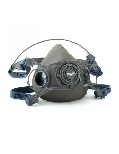 Media máscara buconasal para dos filtros (filtros Steelpro) BREATH